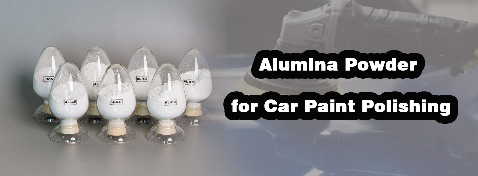 Alumina Powder for Car Paint Polishing1