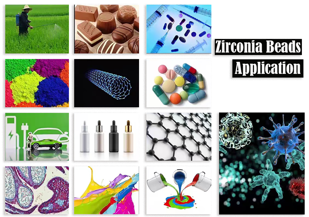 Zirconium Oxide Beads Application